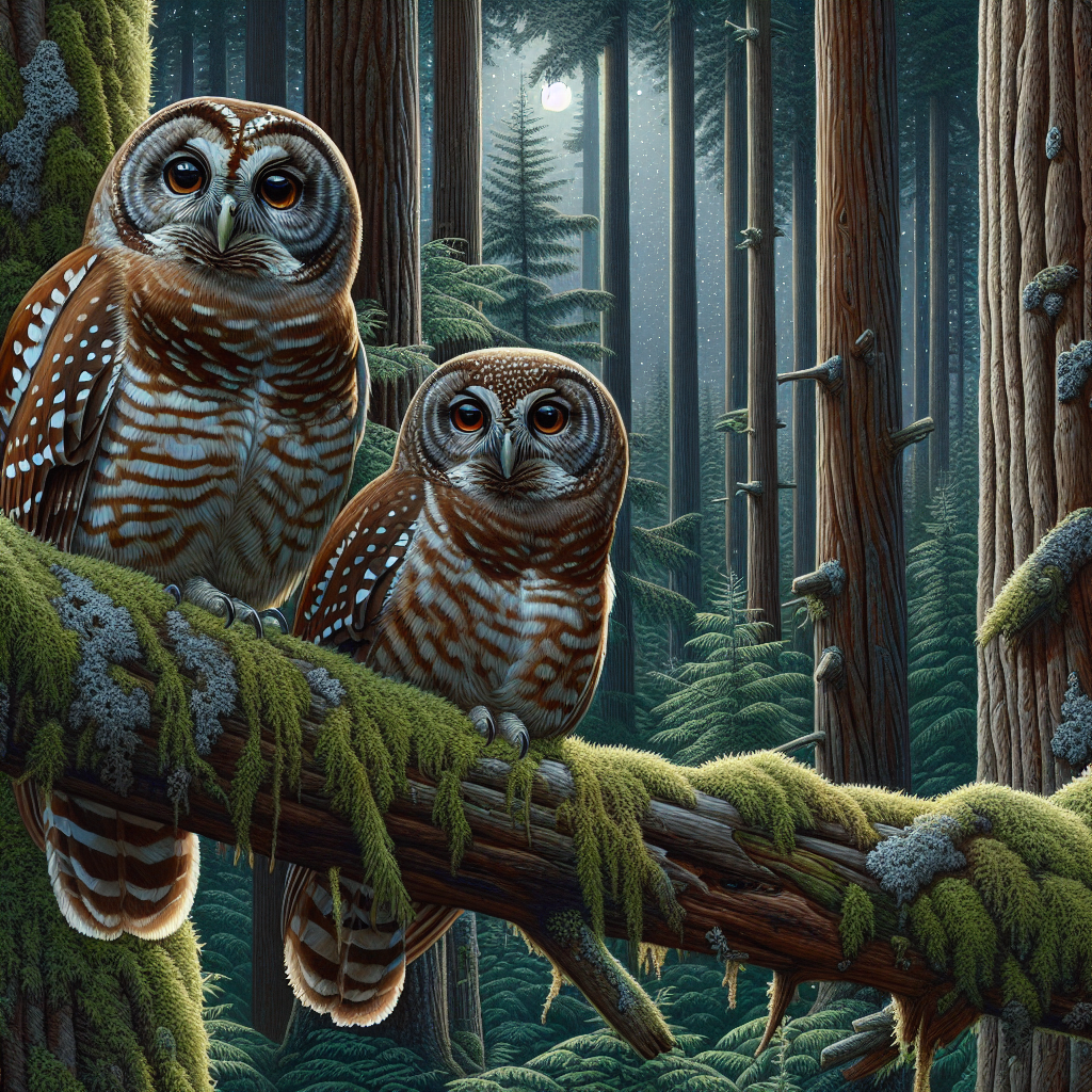 Contentious Plan to Save Spotted Owls: Barred Owl Cull