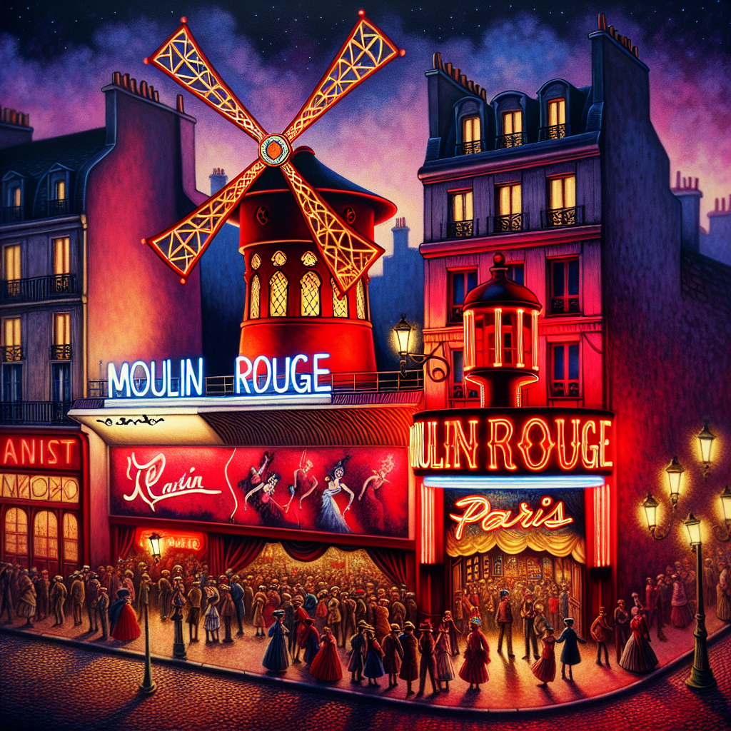 Moulin Rouge Restores Iconic Windmill in a Dazzling Ceremony