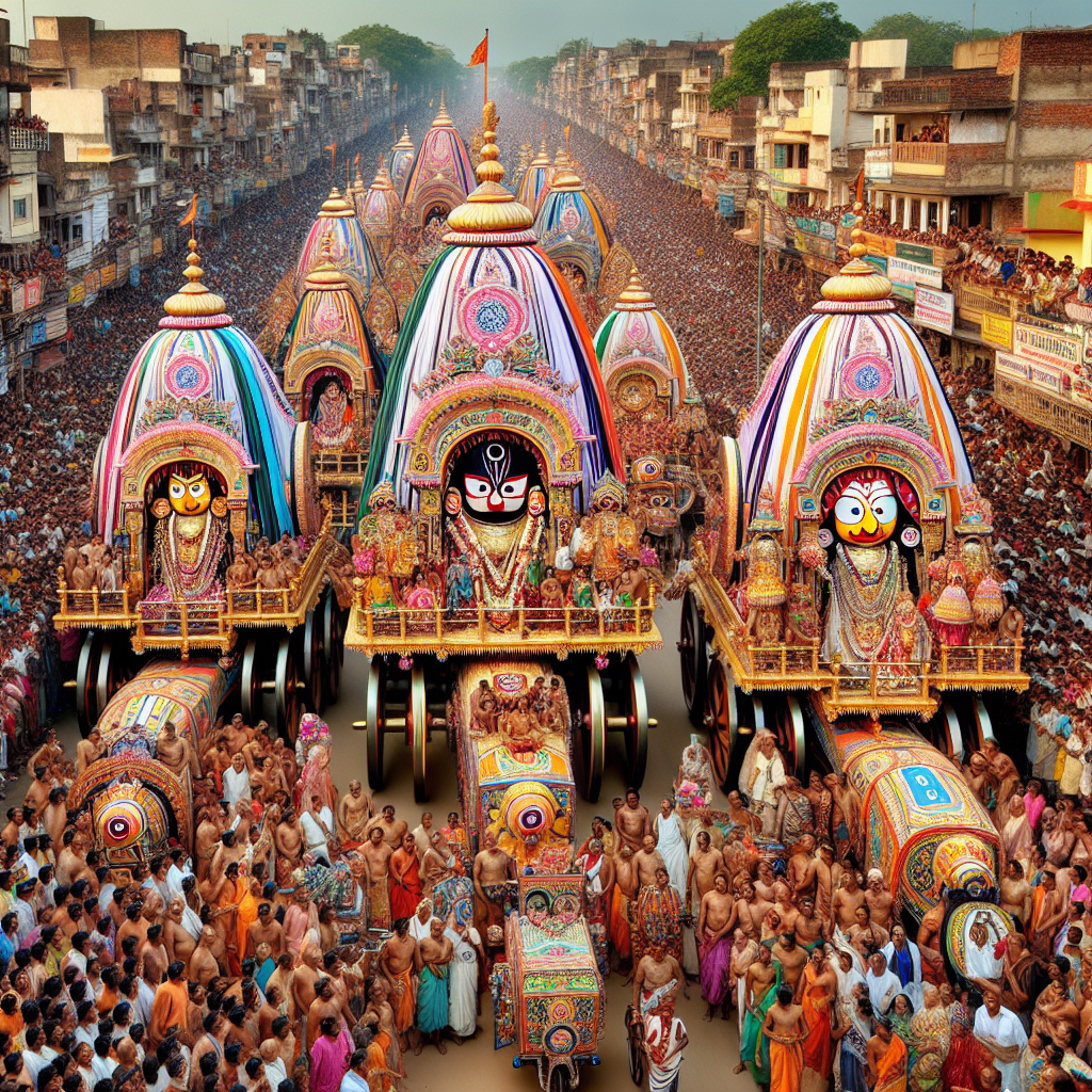 Nahan's Shri Jagannath Rath Yatra Attracts Thousands in Grand Celebration