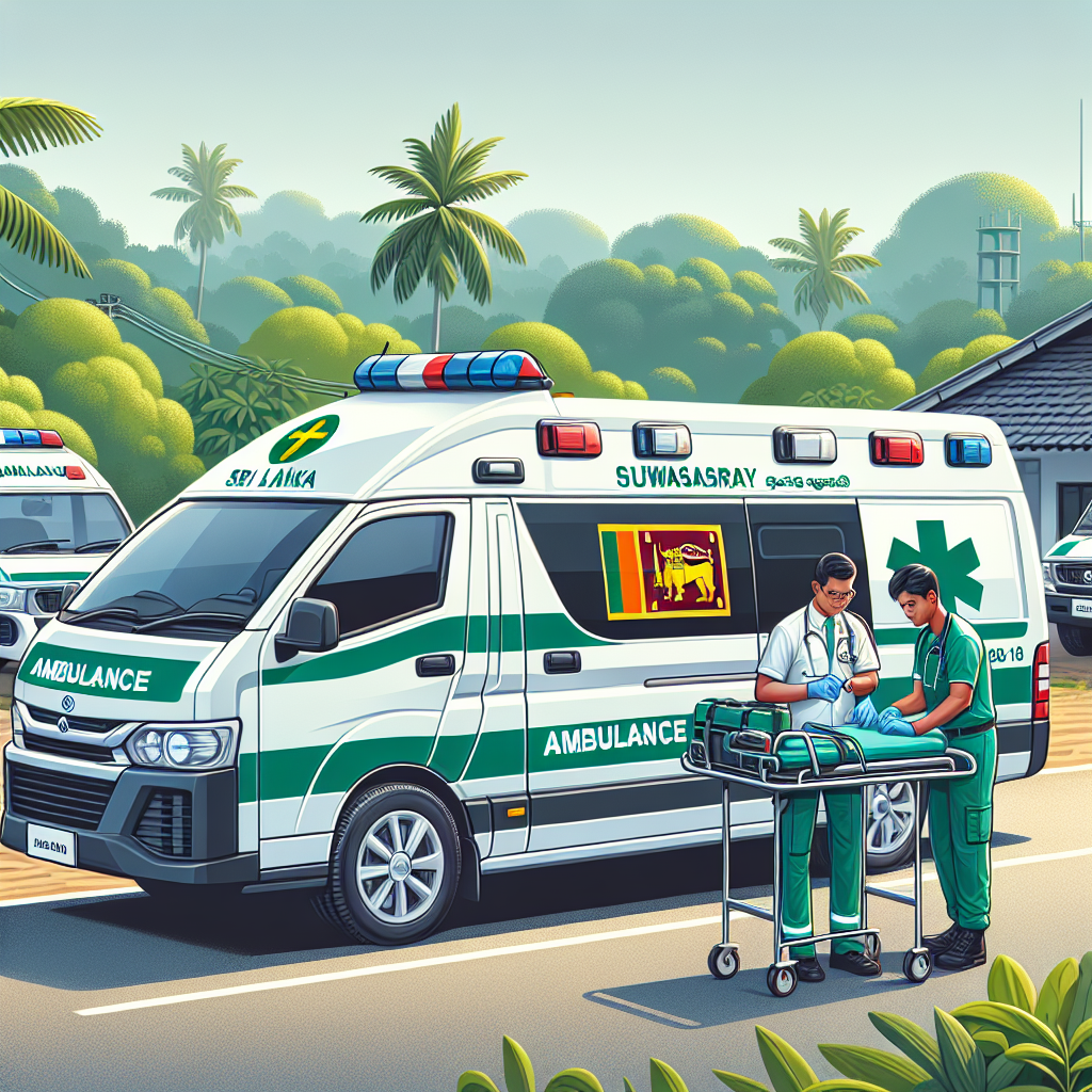 Sri Lanka's 'Suwaseriya' Ambulance Service Receives Crucial Boost