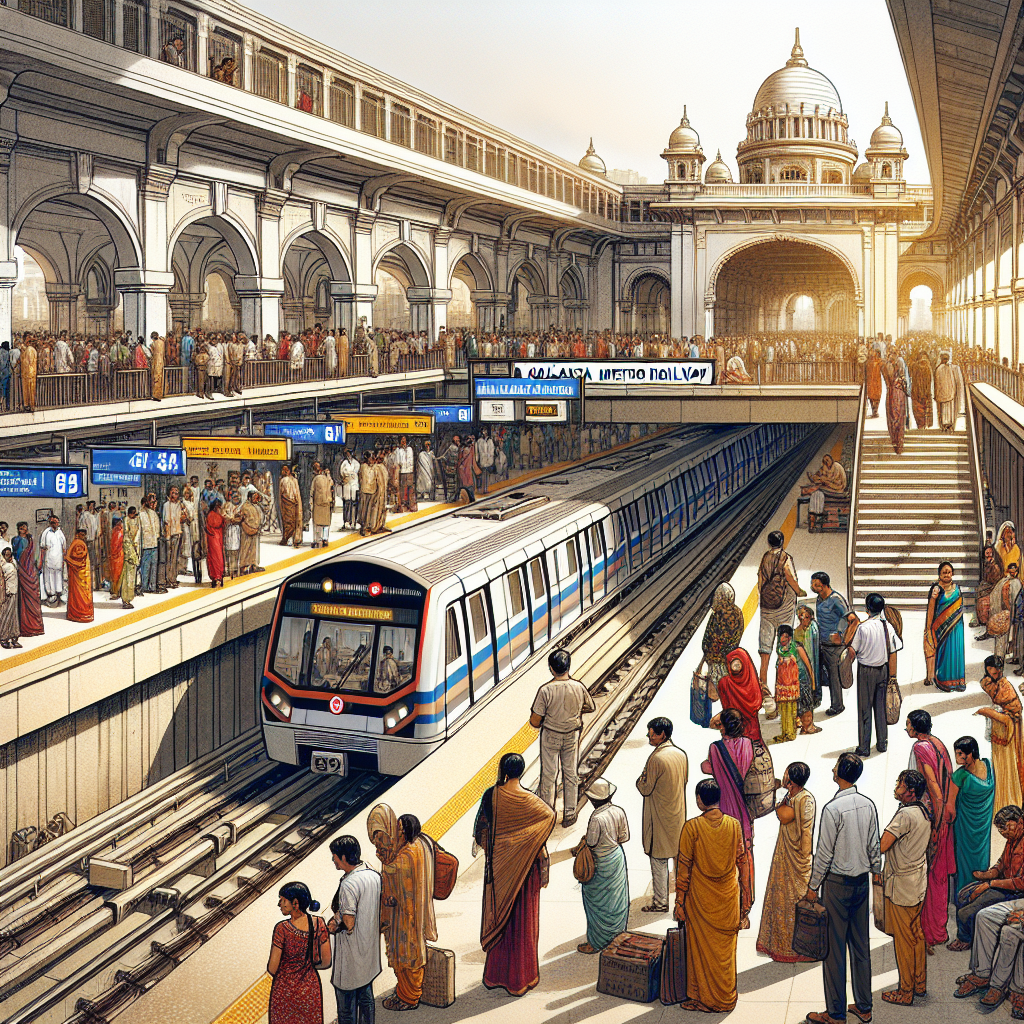 Kolkata Metro Enhances Services for Festive Crowds During Puja