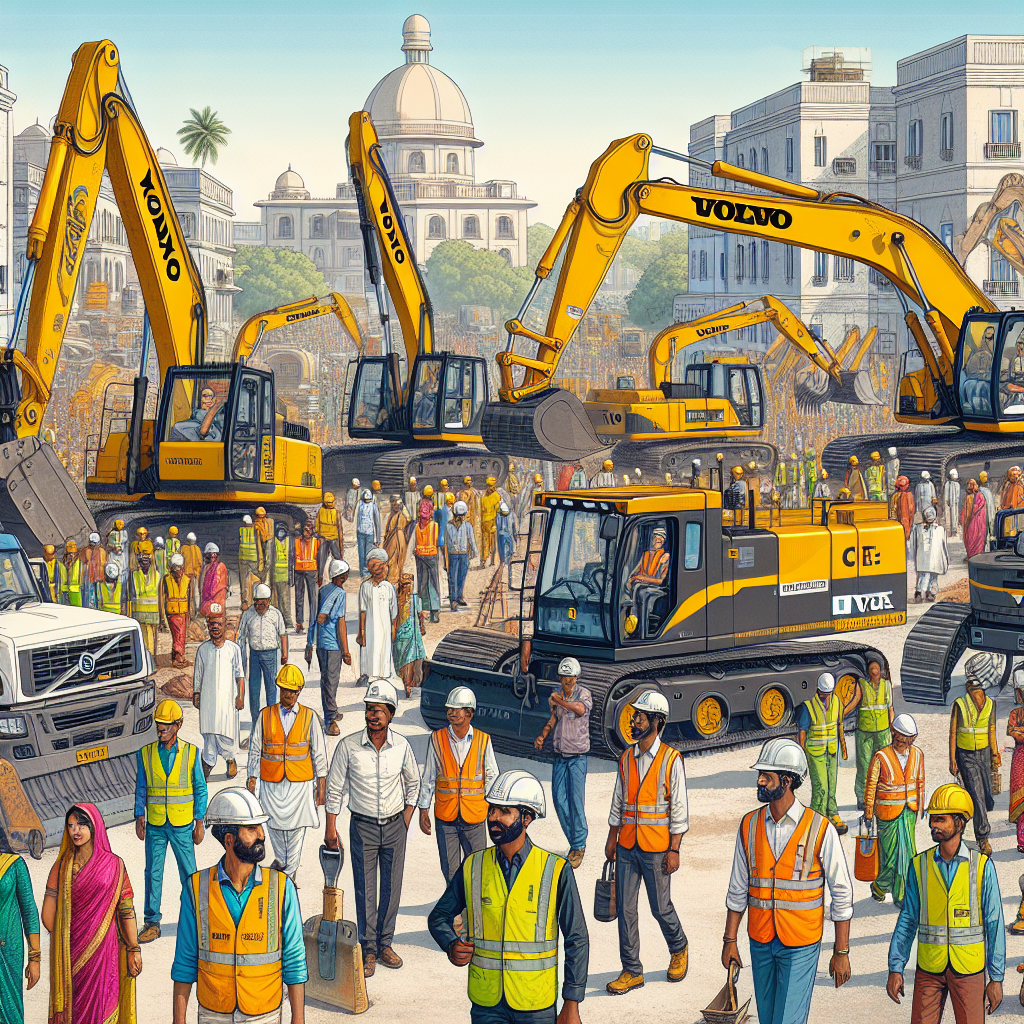 Volvo CE India's Ambitious Plan to Double Market Share in Construction Equipment