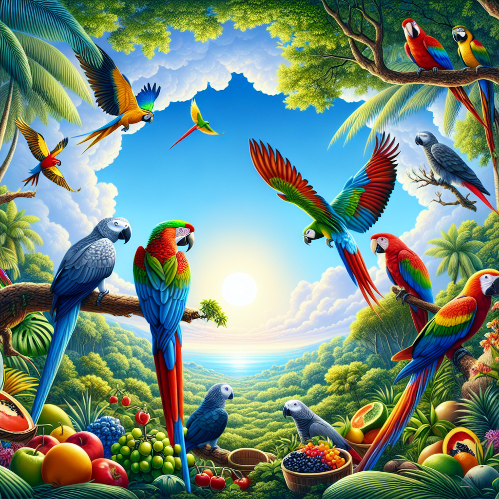 The High-Flying Hedonism of Parrots: Nature’s Intoxicated Revelers