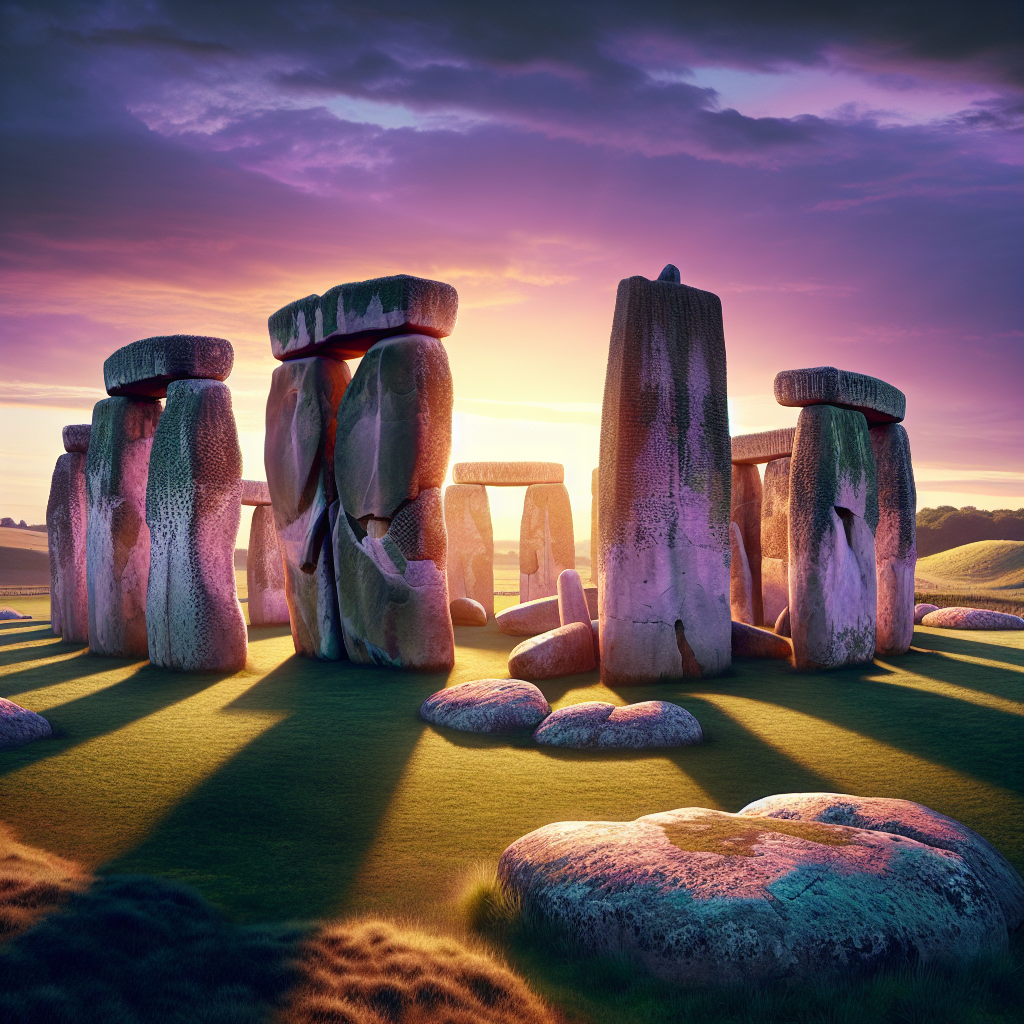 Stonehenge Defaced by Environmental Activists