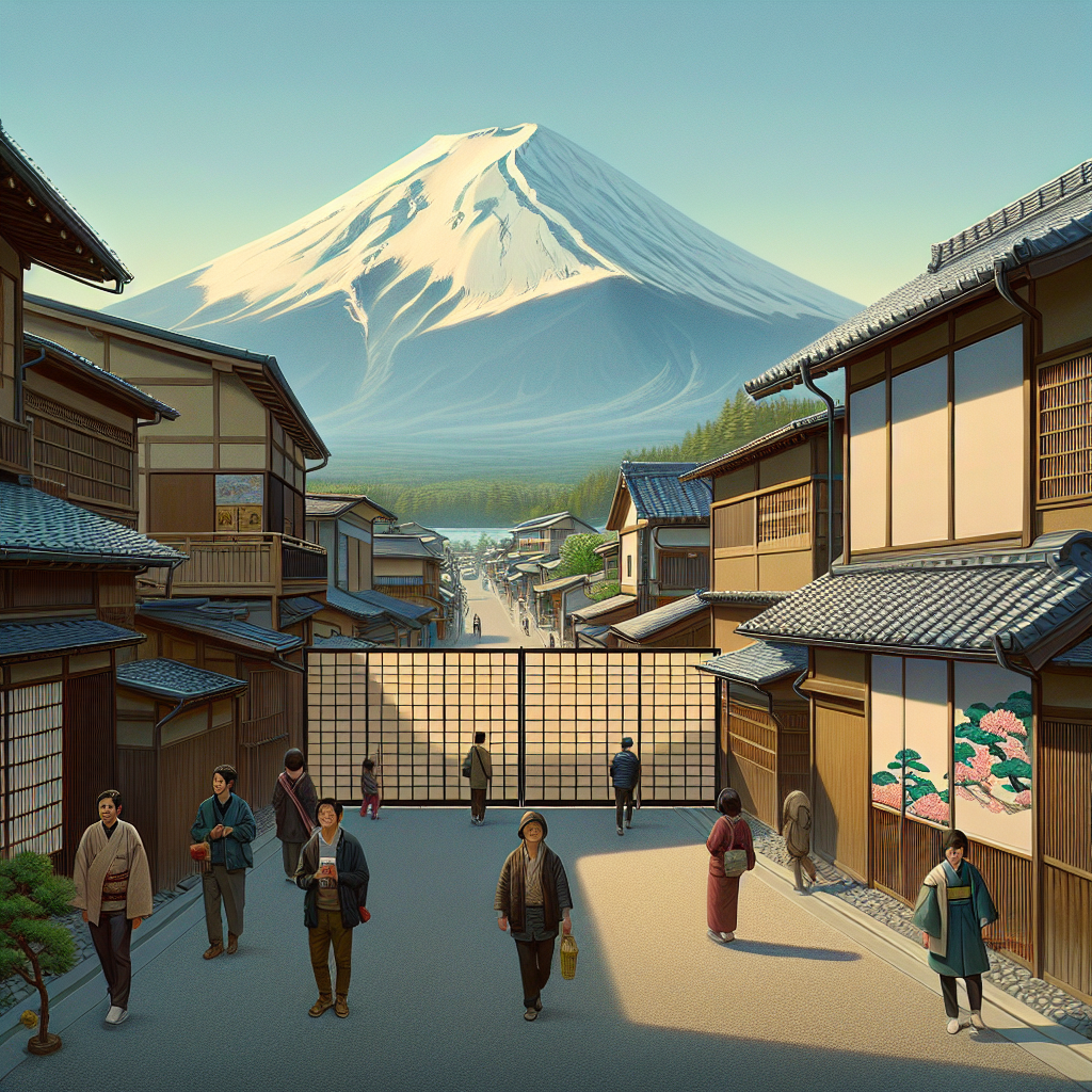 Blocking Fuji: How a Japanese Town Tackles Tourist Overcrowding