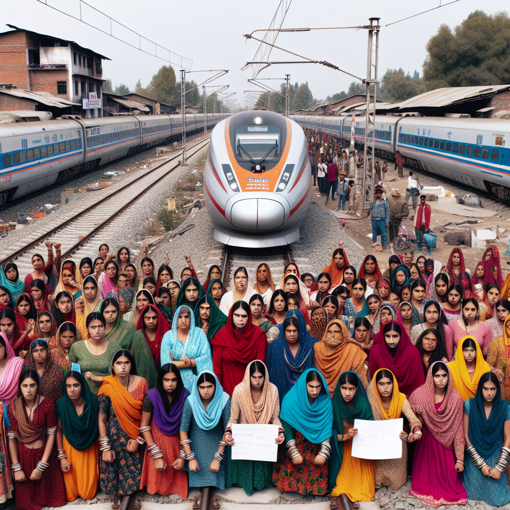 Jammu Women Halt Vande Bharat Train to Protest Water Crisis