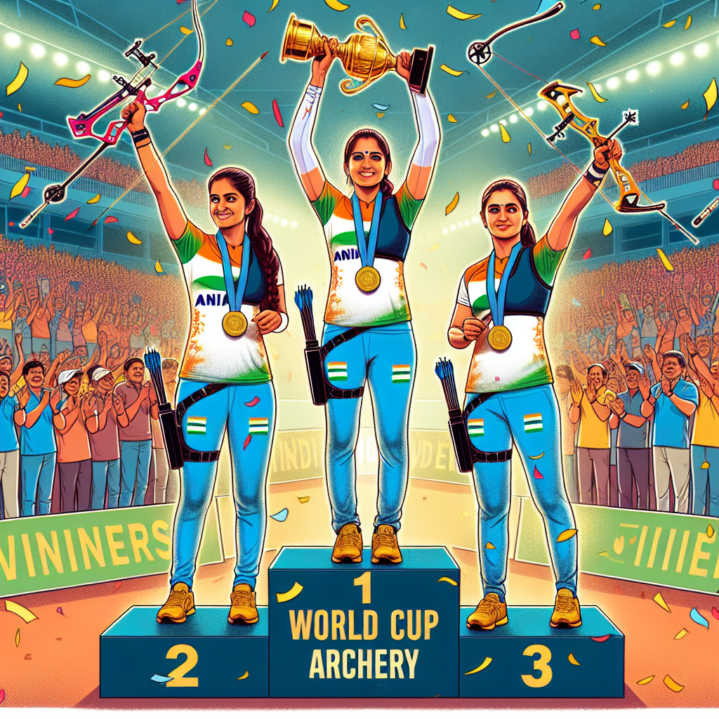 Indian Women's Archery Team Clinches Third Consecutive World Cup Gold