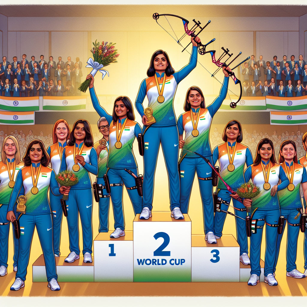 Indian Compound Archers Strike Gold Again at World Cup