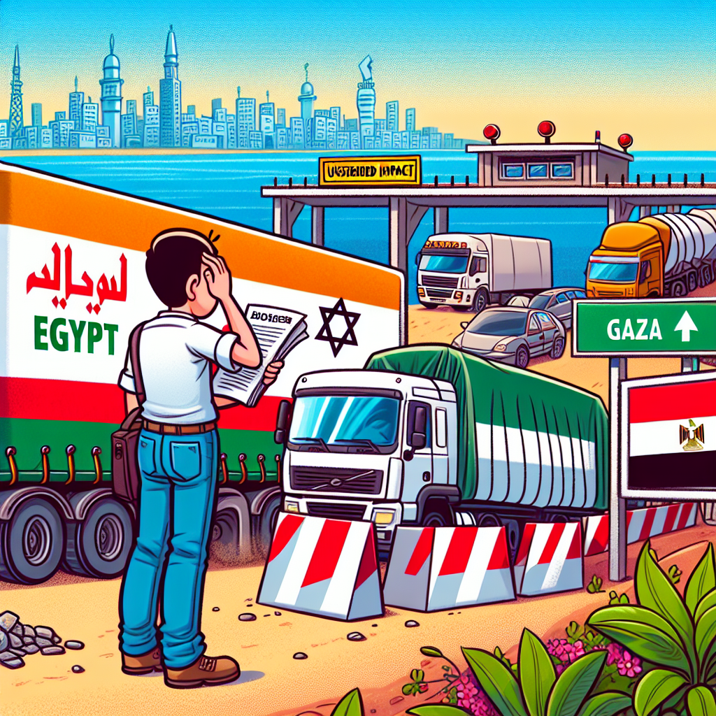 Egypt Opens Aid Corridor Amid Intensifying Gaza Crisis