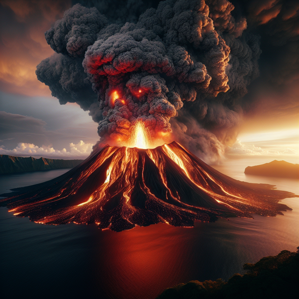 Fiery Spectacle: Iceland's Volcano Eruption