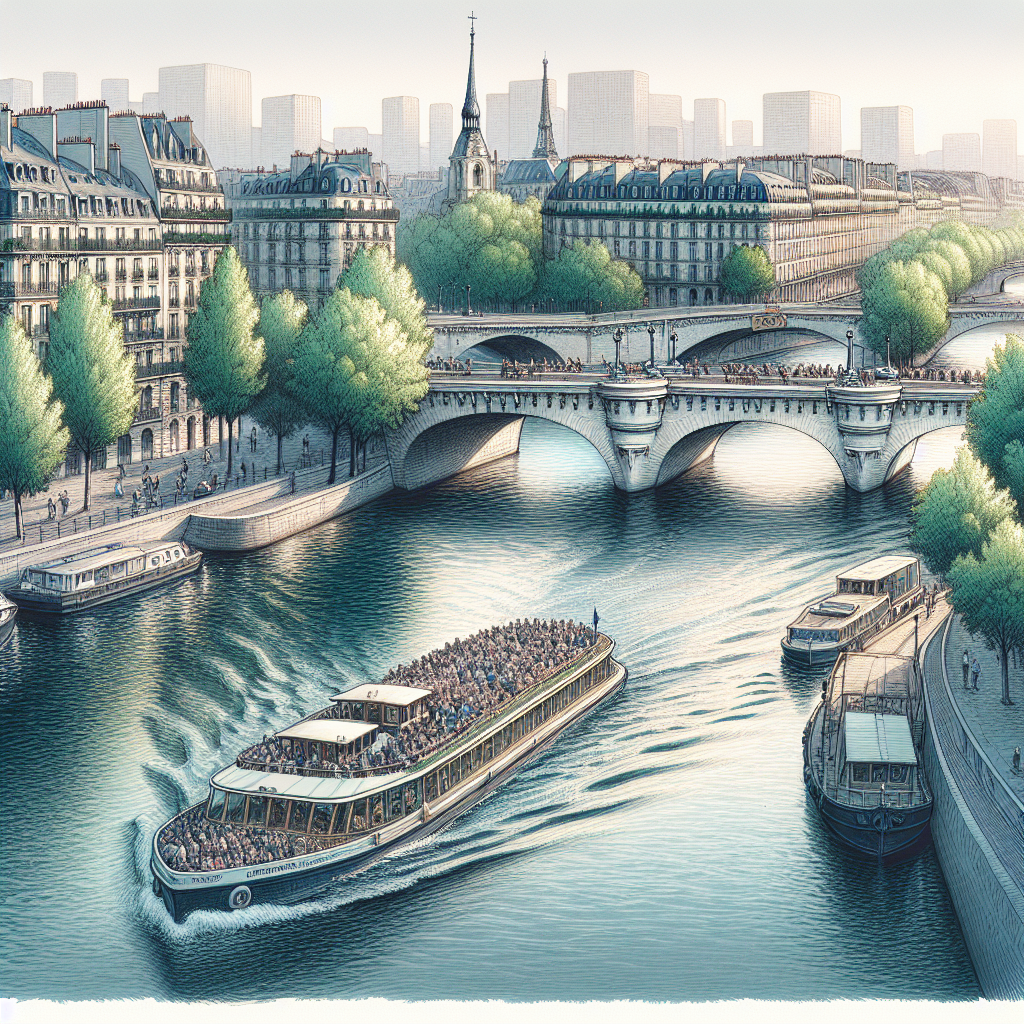 Paris' River Seine Faces Water Pollution Hurdles Ahead of Olympics