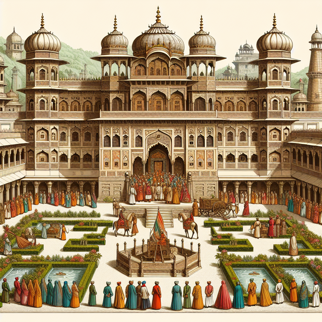 The Rise and Fall of the Mughal Empire Through Illustrated Narratives