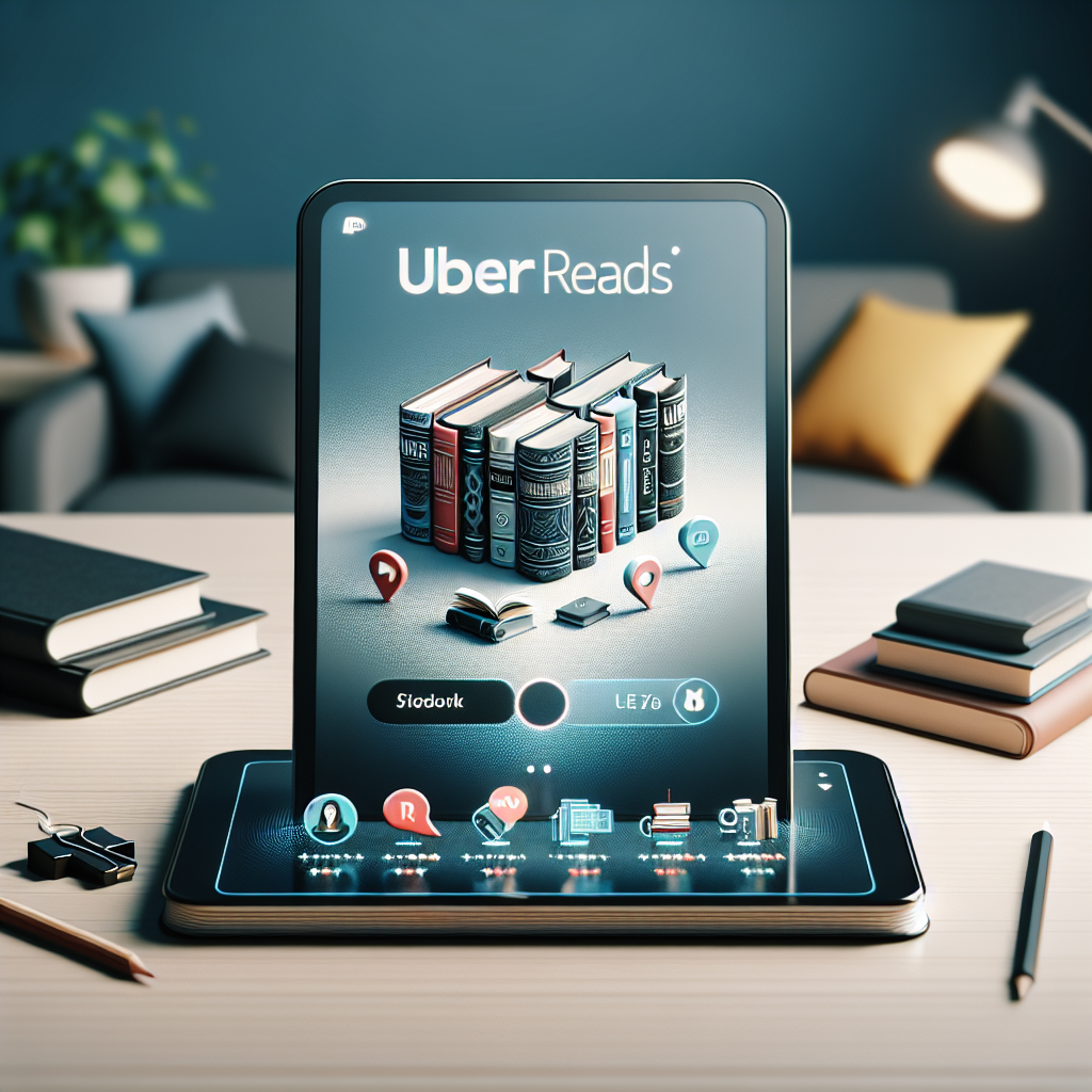 Uber and Penguin Random House Launch 'UberReads' on Electric Shuttle Buses