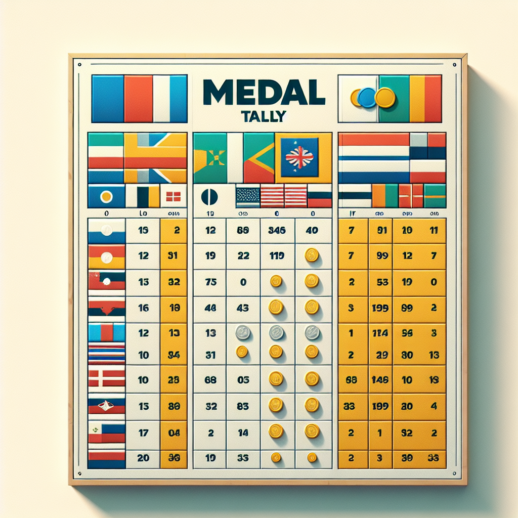 Paris Olympics 2024 Medal Tally Update on Day 15 SportsGames