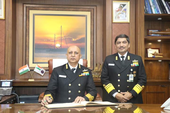 Vice Adm Kiran Deshmukh assumes charge as Chief of Materiel