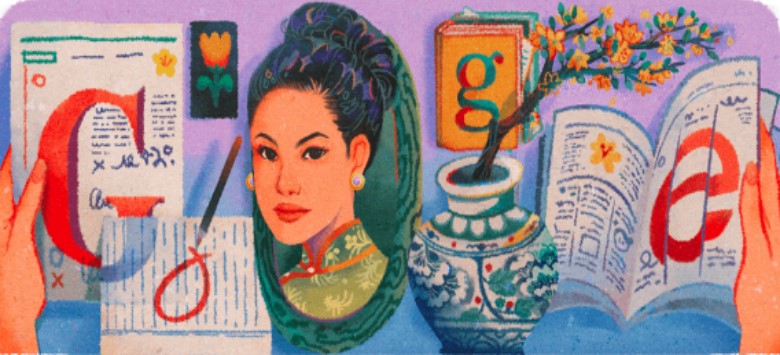 Sương Nguyệt Anh: Google doodle celebrates Vietnam’s first female editor in chief