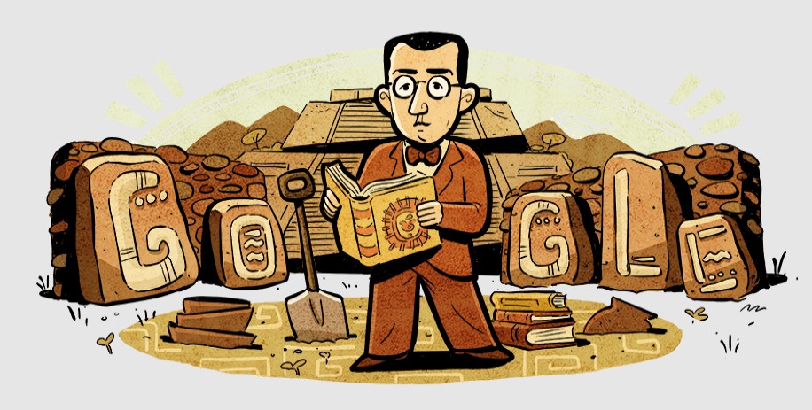  Alfonso Caso: Google Doodle Marks 128th Anniversary of Mexican Archaeologist