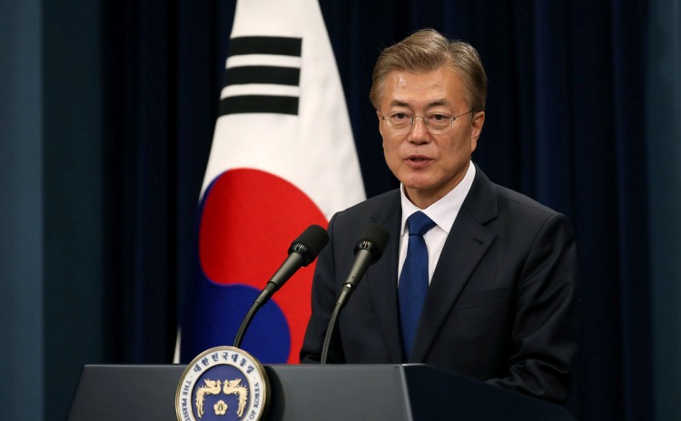 Moon Jae in Washington to meet top US brass for need to revive Korean talks