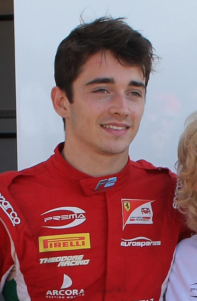 Motor racing-Ferrari's Leclerc puts in a late flyer for pole in Spain