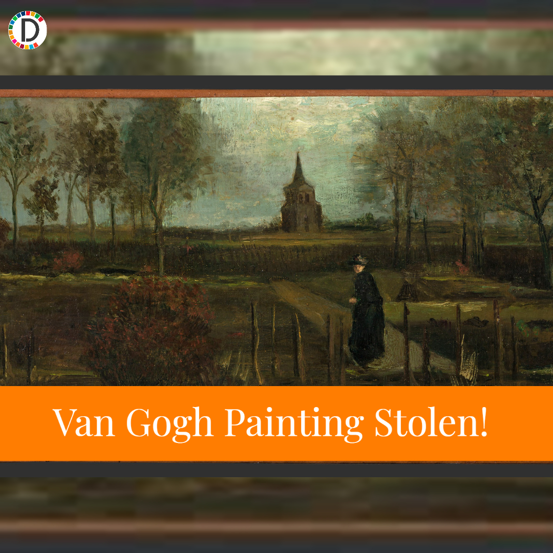 Van Gogh painting stolen from Dutch museum closed by virus