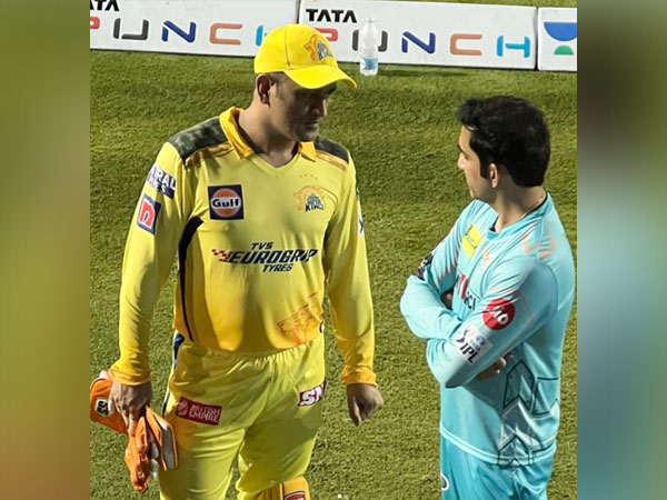 IPL 2022: LSG Mentor Gautam Gambhir Catches Up With 'skipper' MS Dhoni ...