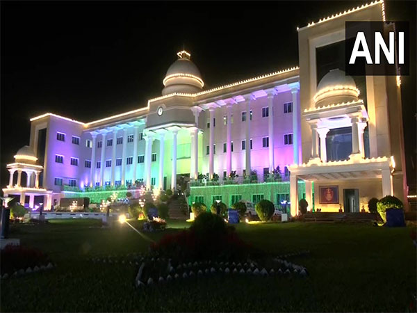 Govt buildings in Bhubaneswar illuminated on the eve of Utkal Divas