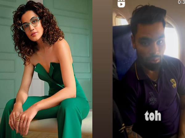 Taapsee Pannu wants to judge KKR's Andre Russell-Rinku Singh faceoff 'in person' as they sing 'Lutt Putt Gaya'