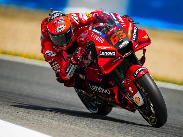 Motorcycling-Bagnaia on pole as Ducati dominate French GP qualifying