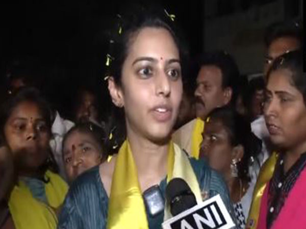 "I think it's amazing": Visakhapatnam TDP MP candidate Bharat's wife Tejaswini after receiving "so much love" from public