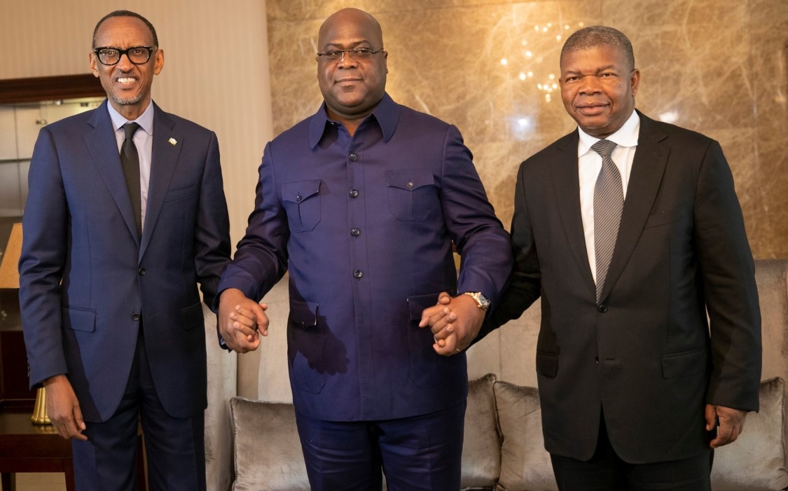 Meeting among DR Congo, Angola, Rwanda’s Presidents focuses on regional cooperation