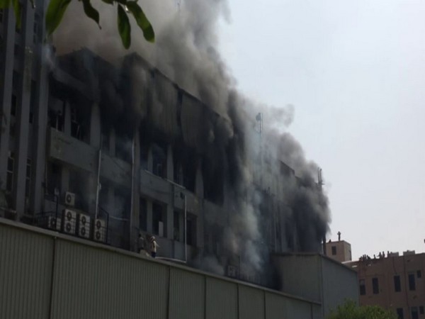 Operation underway to douse fire at mattress factory in UP's Gautam Buddh Nagar