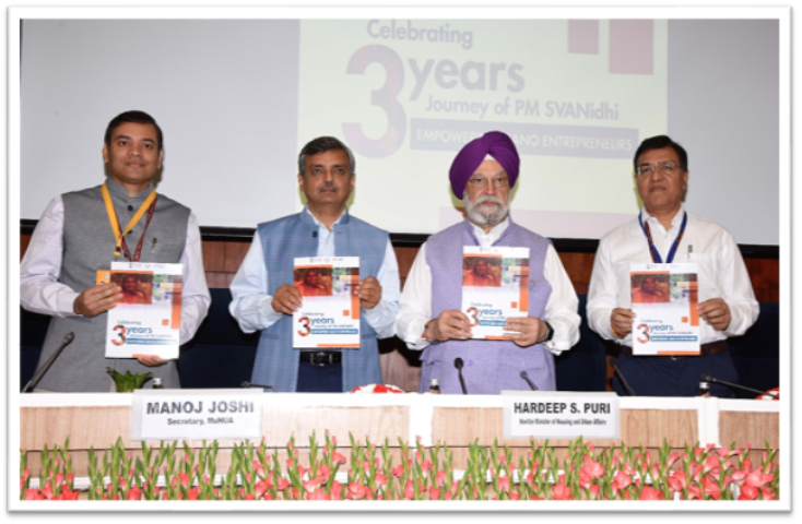 MoHUA celebrates 3 successful years of PM SVANidhi Scheme
