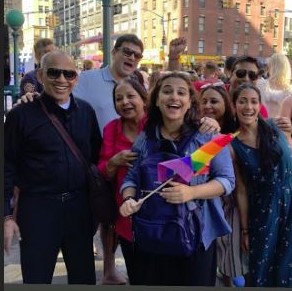 Vidya Balan participates in Pride March amid her vacay in New York