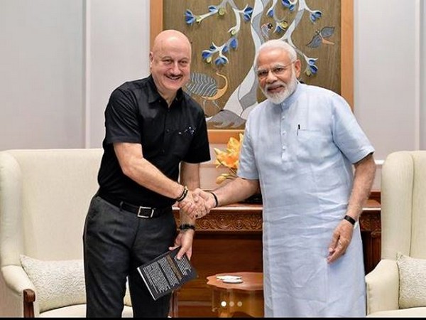 Anupam Kher meets Modi, says his inspirational words are a great source of energy for him