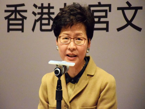 Hong Kong Chief says only Beijing able to resolve legislative limbo of delayed election