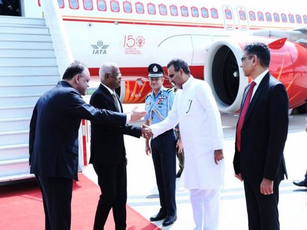 Maldives President arrives in New Delhi for four-day India visit