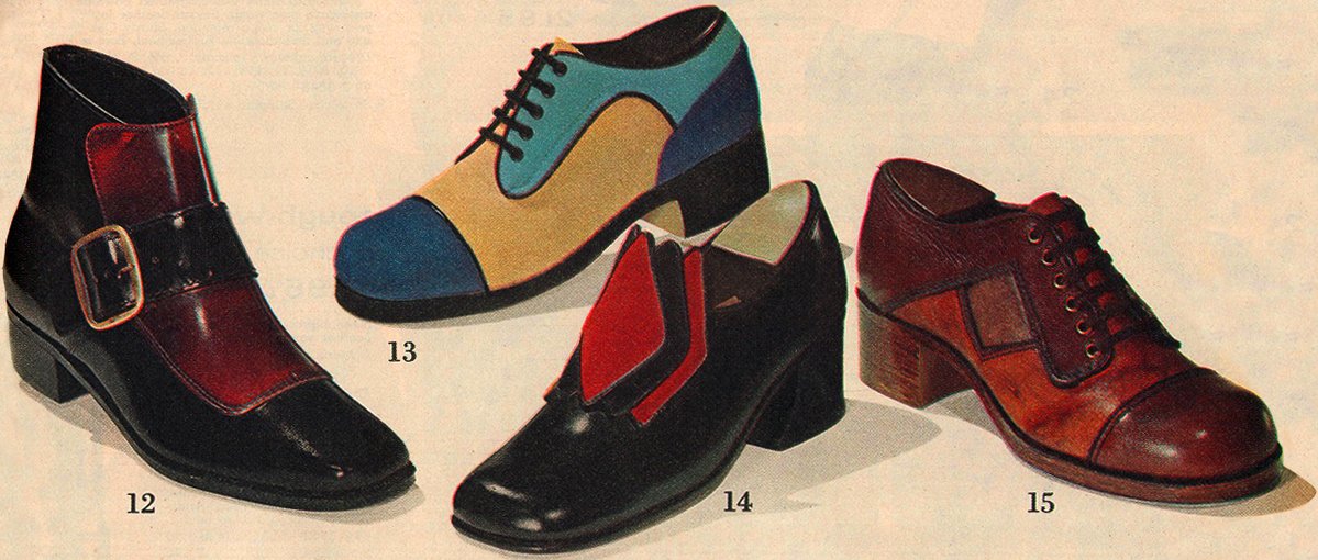 Обувь 70 годов