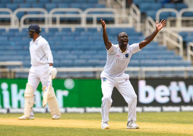 West Indies 45/2 at stumps on day three