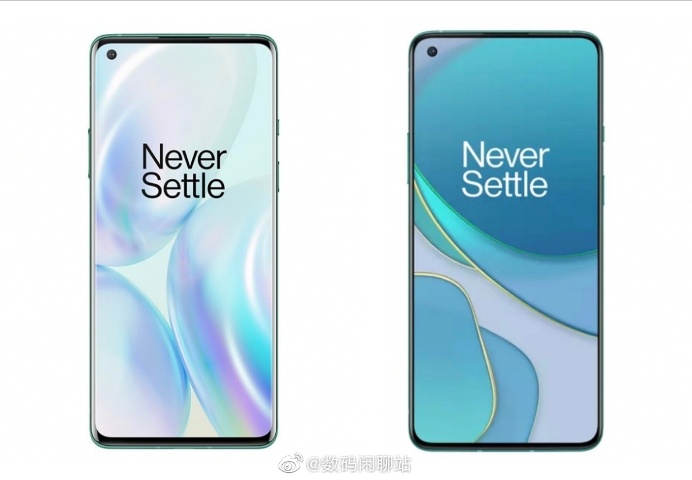 OnePlus 8T leaked renders show slim bezels, single punch hole cutout