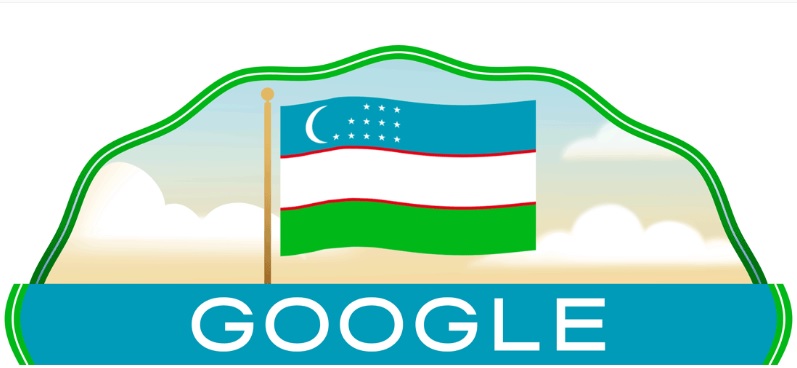Uzbekistan's Independence Day on today’s Google doodle