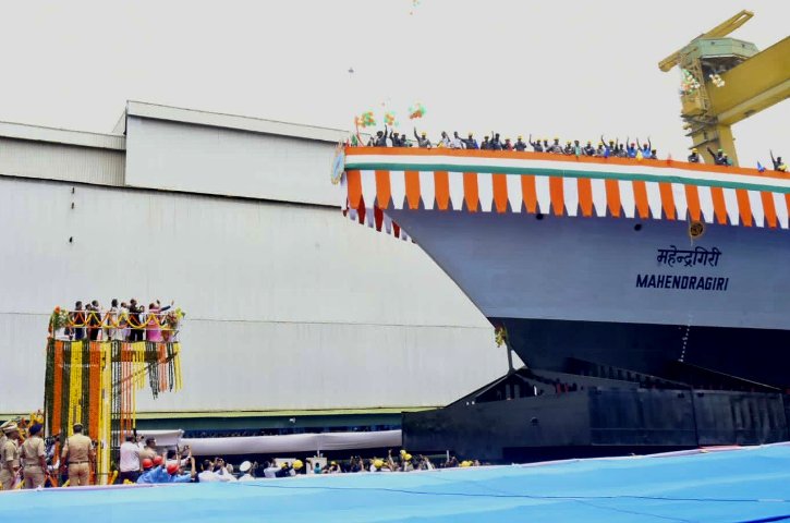 Launch of Mahendragiri significant milestone in our maritime history: VP Dhankhar