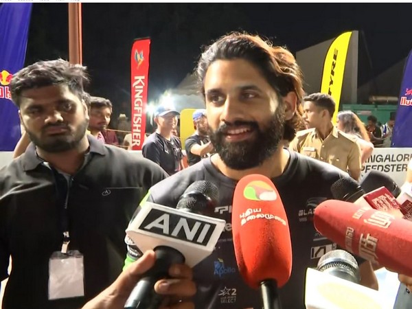 Naga Chaitanya and Celebrities Attend Thrilling Formula 4-Night Race in Chennai