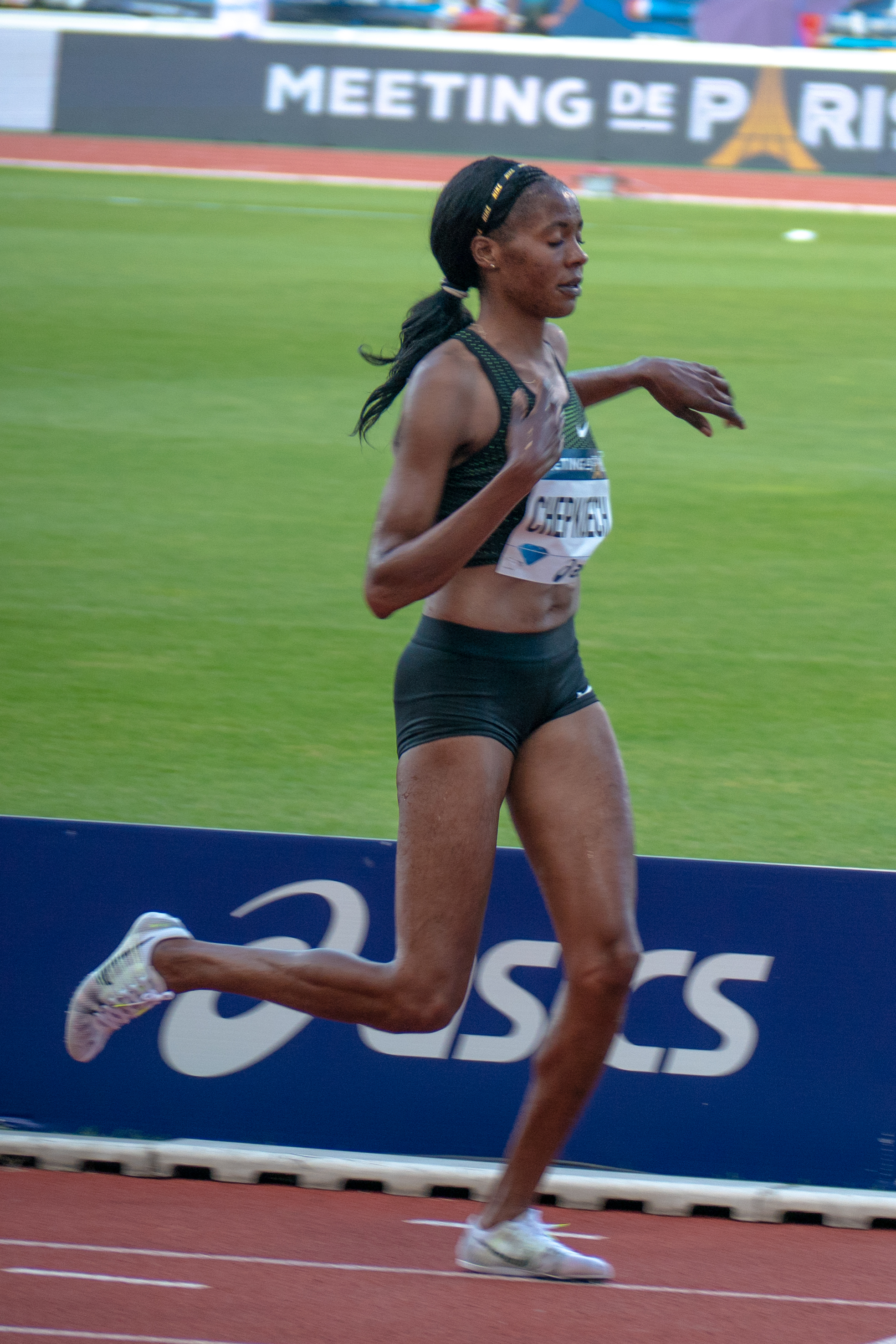 UPDATE 1-Athletics-Kenya's Chepkoech powers to women's steeplechase gold