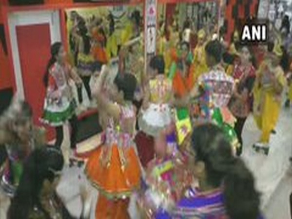 Gujarat: Children being trained to perform 'Garba' on roller stakes