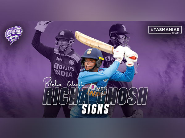 Richa Ghosh signs for Hobart Hurricanes, becomes seventh Indian to register for WBBL