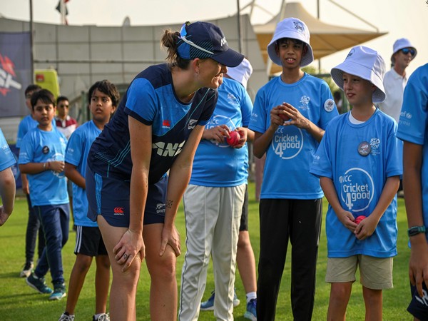 Young Fans Inspire at ICC’s Cricket4Good Clinic in Dubai