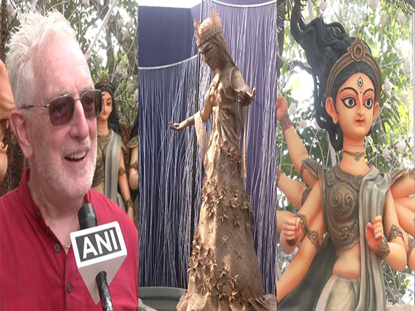 Indian and Irish Artists Collaborate for Iconic Durga Puja Pandal in Kolkata