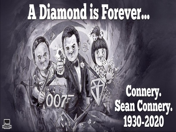 A diamond is forever: Amul pays tribute to 'original' James Bond Sean Connery