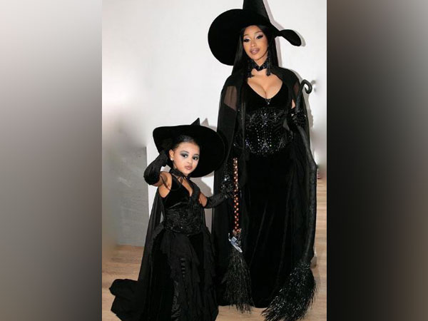 Cardi B, daughter Kulture stun in matching costumes on Halloween