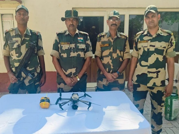 BSF Thwarts Cross-Border Smuggling: Drones and Heroin Seized in Amritsar